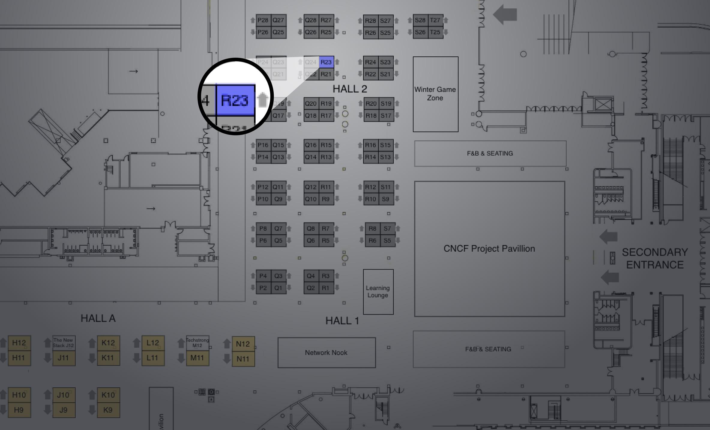 Booth map