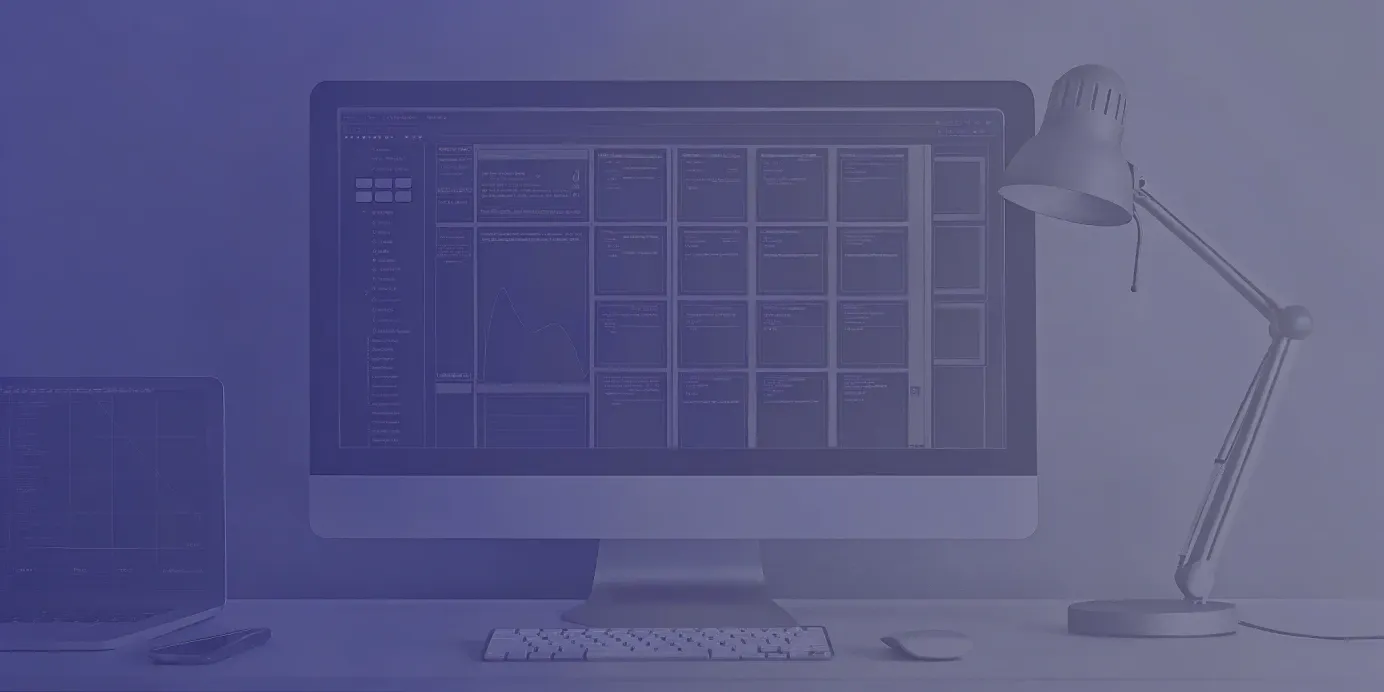 A Kubernetes software bill of materials tool dashboard on a computer screen.