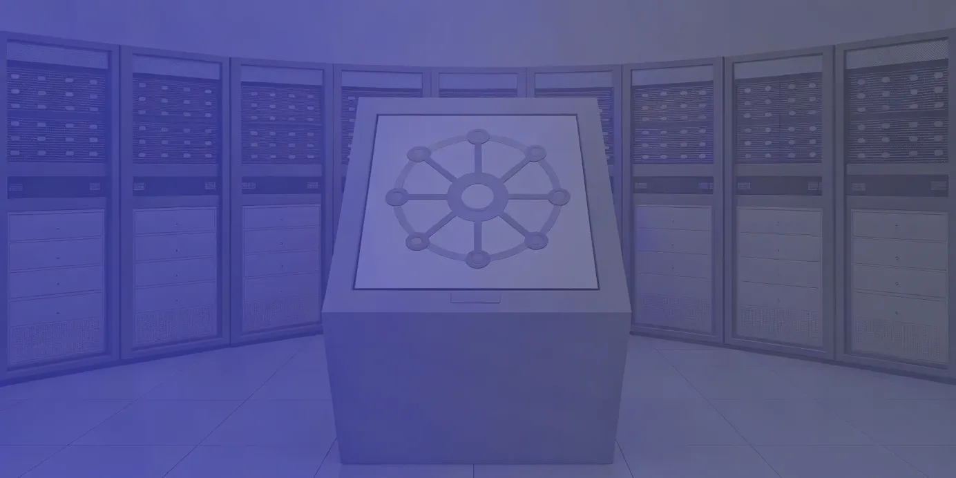 The best Kubernetes upgrade automation tools displayed on a screen in a server room.