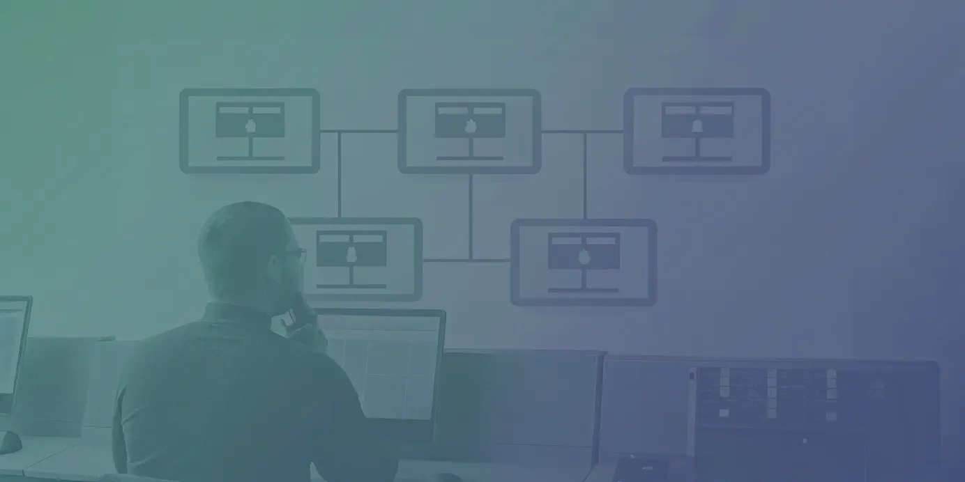 A network diagram showing how pods can communicate across Kubernetes namespaces.