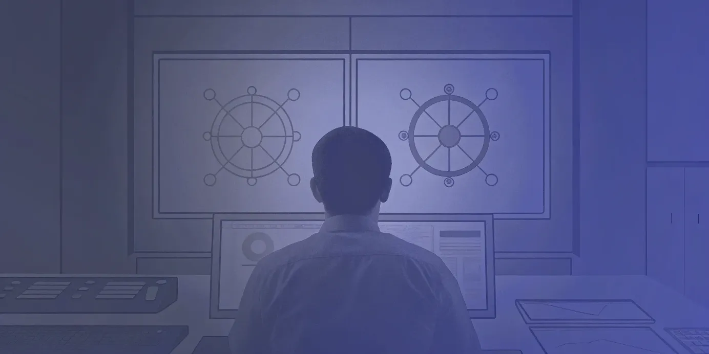 A monitoring dashboard displaying automated HIPAA compliance for Kubernetes.