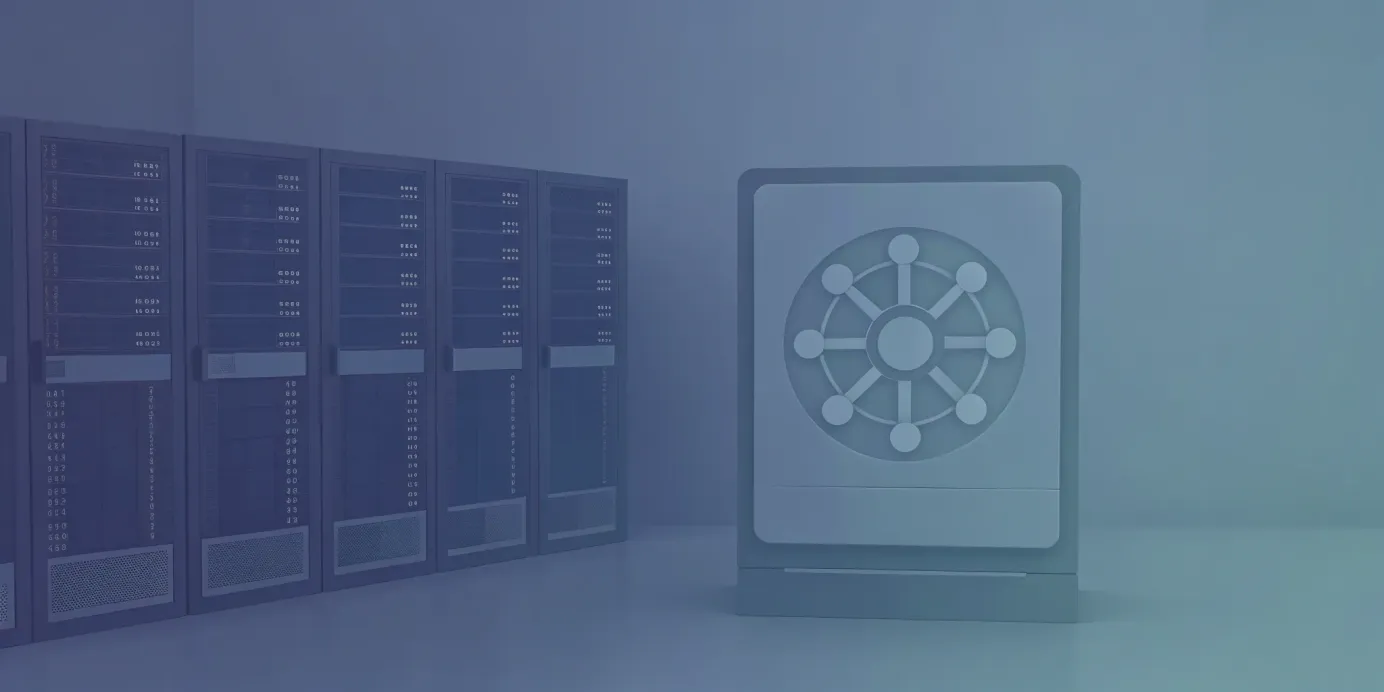 Data servers and a secure vault for a safe Kubernetes upgrade strategy.