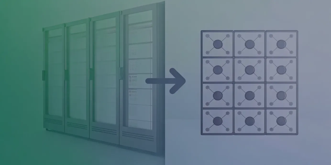 An arrow showing a kubectl rollout undo command rolling back a Kubernetes deployment.