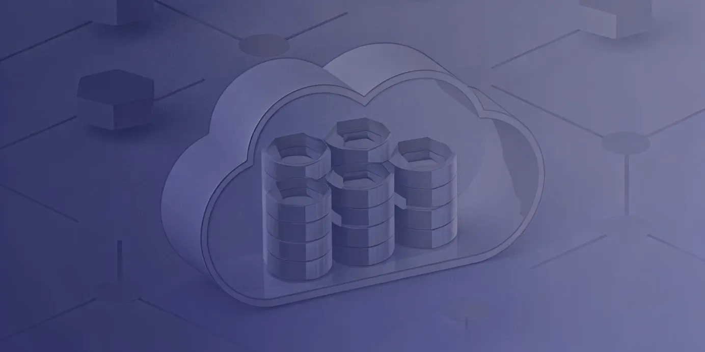 A cloud icon with storage disks for a Velero backup of a Kubernetes cluster.