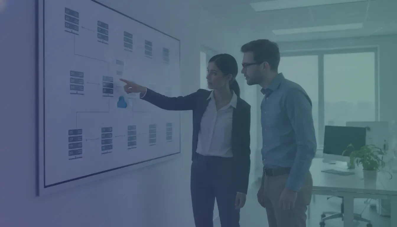 Platform engineers reviewing and aligning infrastructure assets to detect Terraform drift