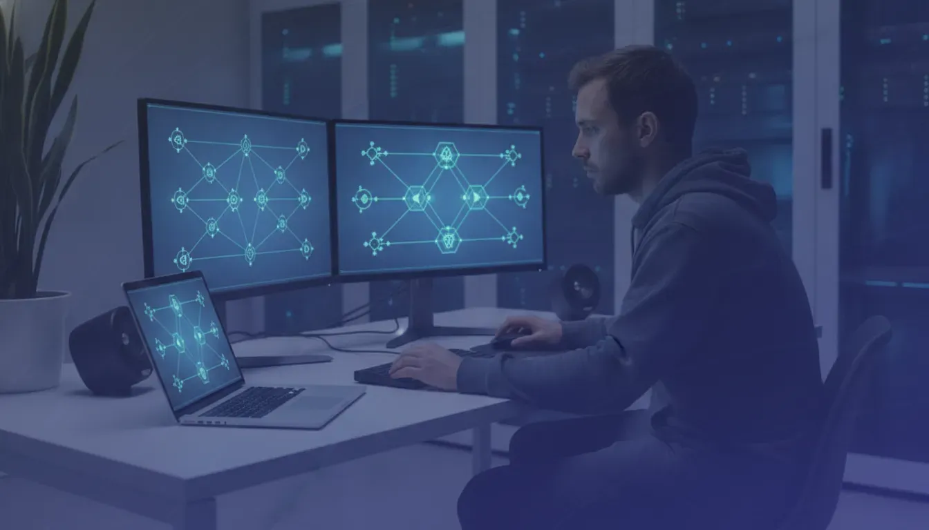 Platform engineer troubleshooting Kubernetes pod scheduling at a terminal screen